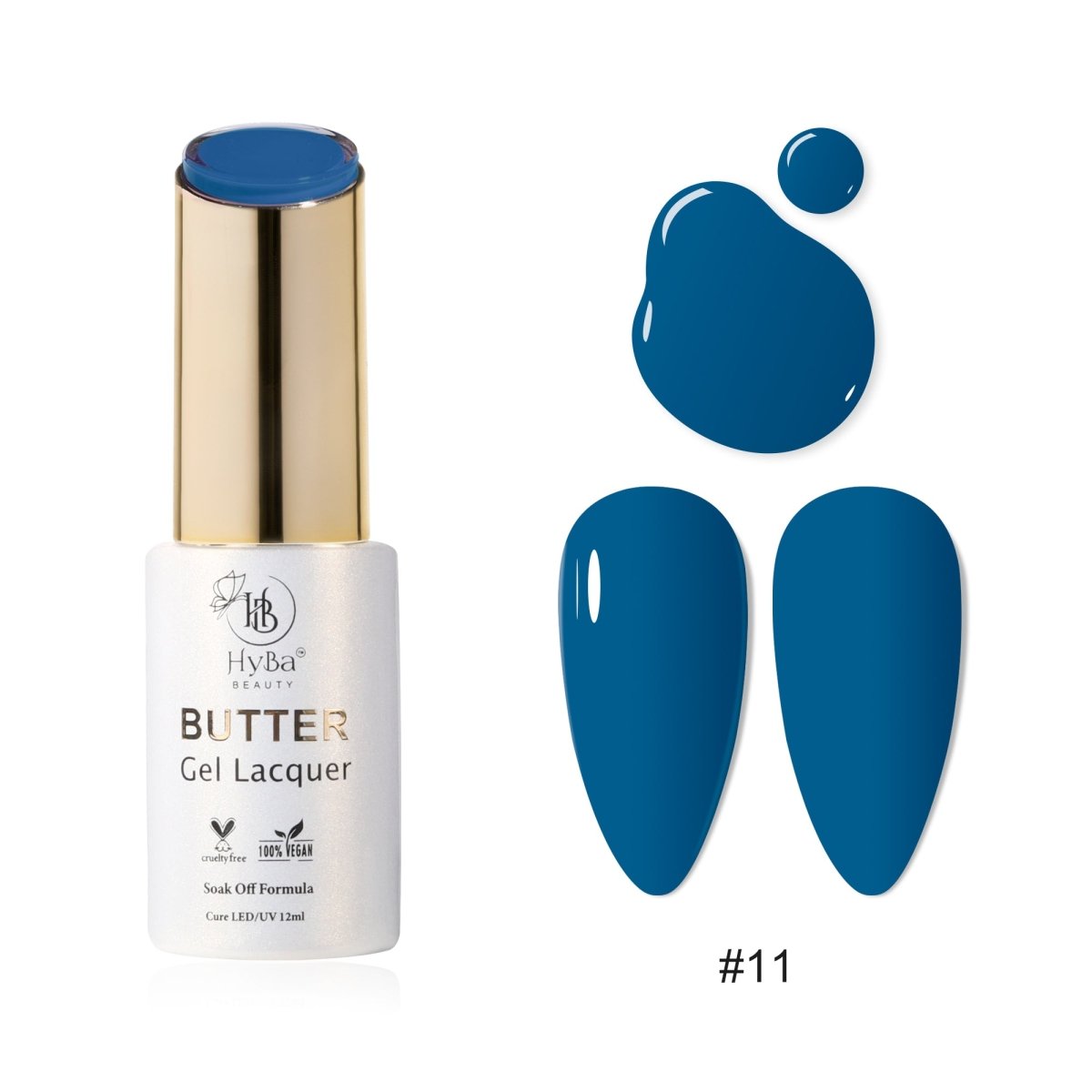 BUTTER Gel Polish SERIES 2 (Colors 011 - 020) - HYBA BEAUTY
